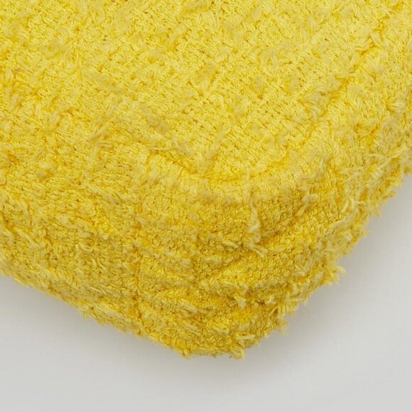 Chanel Yellow/Beige Quilted Tweed Small Chanel 19 Bag - Picture 9 of 9